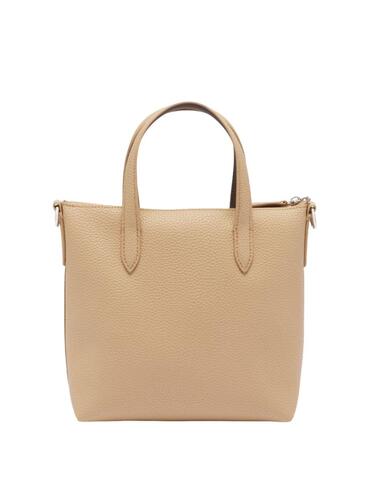 Bolso Lacoste mini tote Anna en beige para mujer