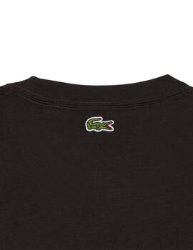 Camiseta Lacoste de manga corta de algodón estampada de homb