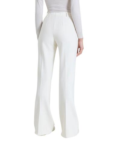 Pantalón Ragno crudo acampanado elástico de mujer