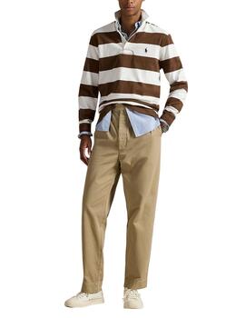Polo de Polo Ralph Lauren tipo rugby de rayas en algodón