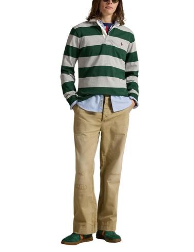 Polo de Polo Ralph Lauren tipo rugby de rayas en algodón