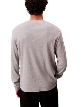 Camiseta Calvin Klein de manga larga con tejido estructurado