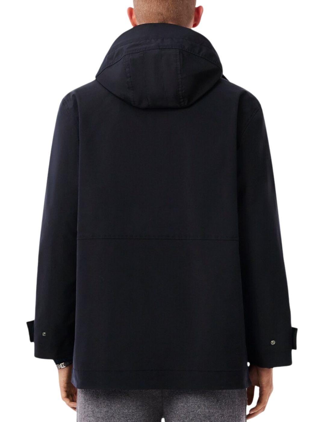 Parka Lacote con capucha hidrófuga de largo medio