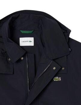 Parka Lacote con capucha hidrófuga de largo medio