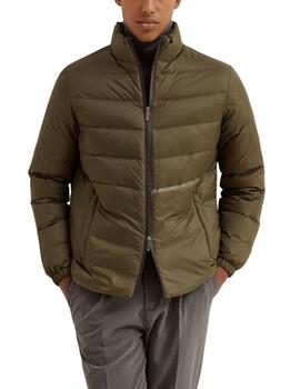 Chaqueta Lion of Porches de plumas verde de hombre