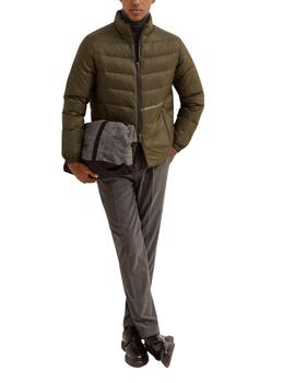 Chaqueta Lion of Porches de plumas verde de hombre