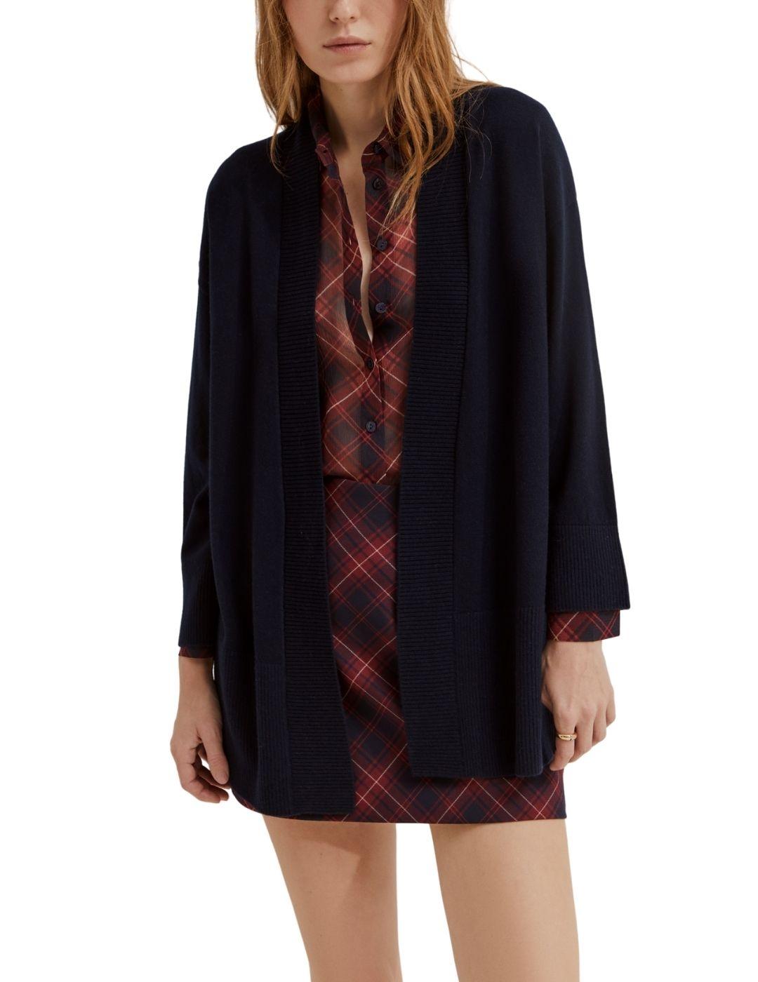 Cardigan Lion of Porches cardigan marino mujer