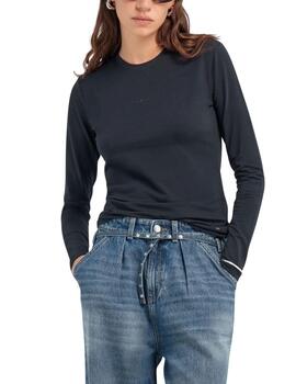Camiseta Gas Jeans Hanike de manga larga de mujer