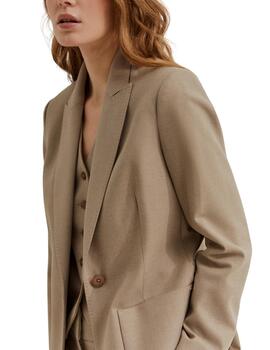 Blazer Lion of Porches clásico de corte regular para mujer