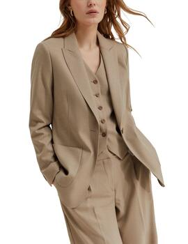 Blazer Lion of Porches clásico de corte regular para mujer