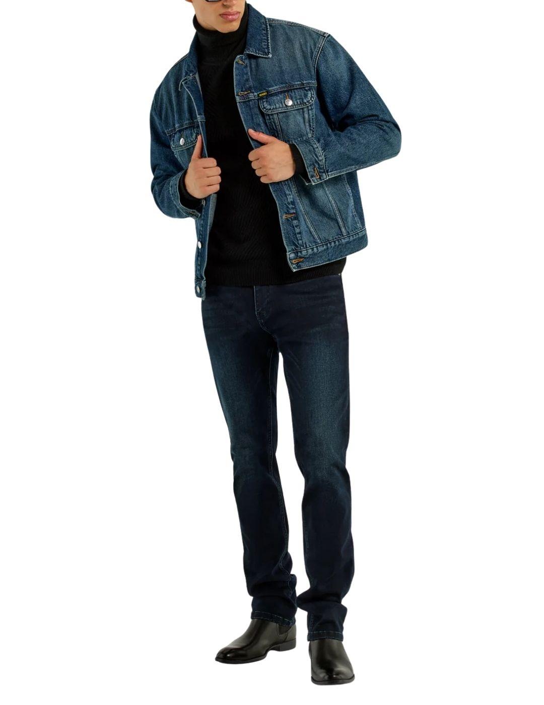 Pantalón vaquero Gas Jeans Morris Rev Blue Black 65DD