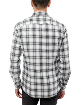 Camisa Florentino de manga larga de cuadros para hombre