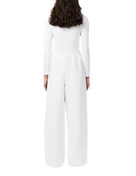 Pantalón de chándal Lacoste en blanco para mujer