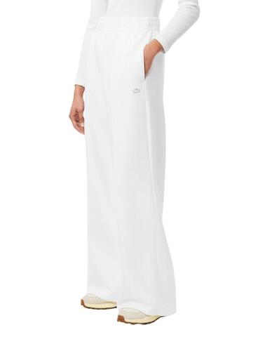 Pantalón de chándal Lacoste en blanco para mujer