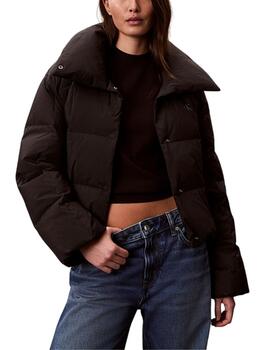 Chaqueta corta Calvin Klein en negro de mujer