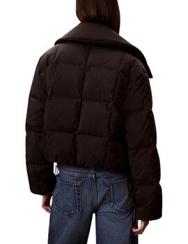 Chaqueta corta Calvin Klein en negro de mujer
