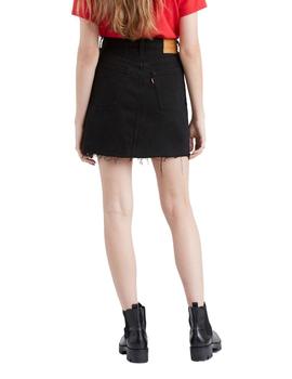 Minifalda Levis Hight Rise Deconstructured Skirt