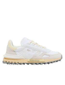 Zapatillas Lacoste L-Elite Active blancas de mujer