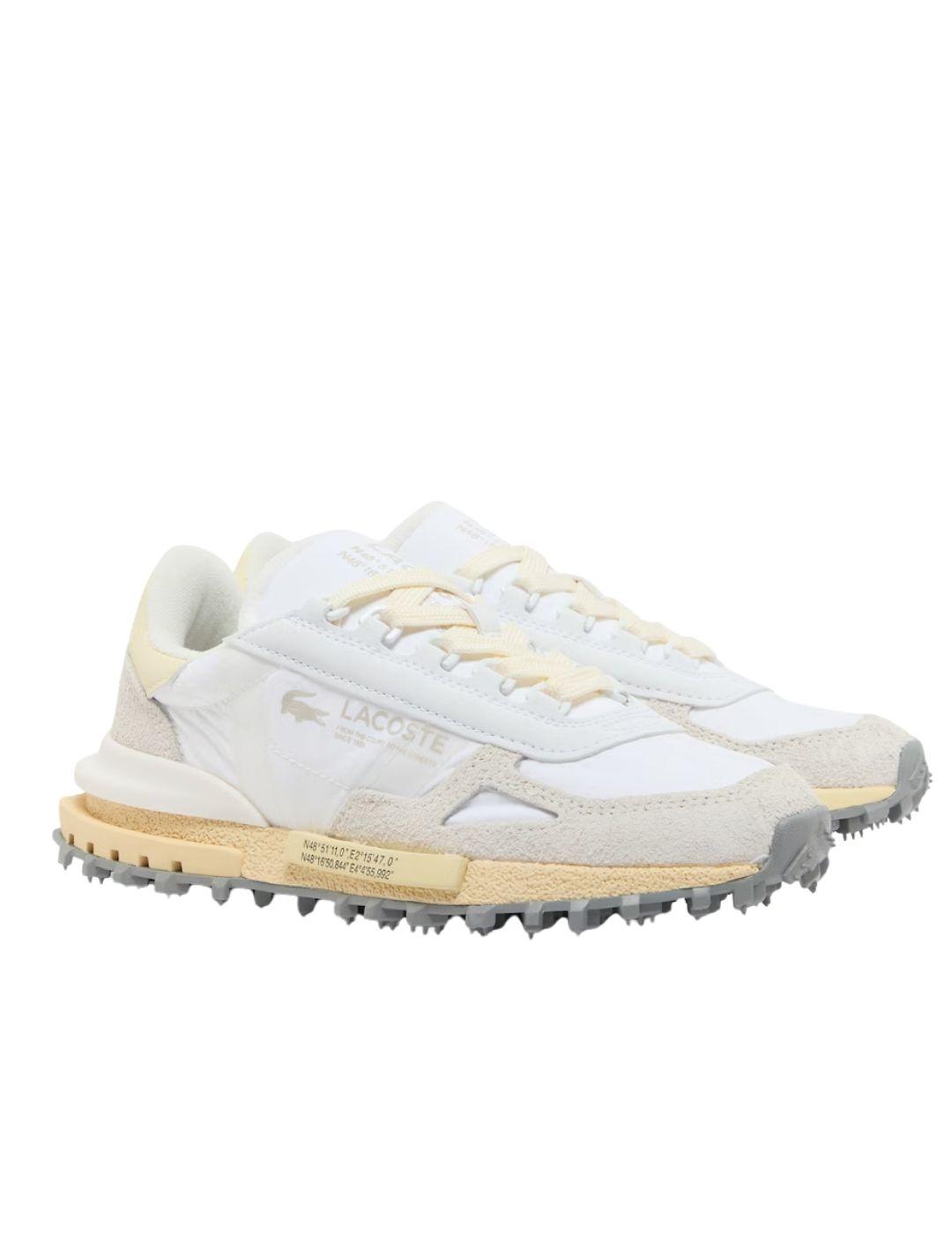 Zapatillas Lacoste L-Elite Active blancas de mujer