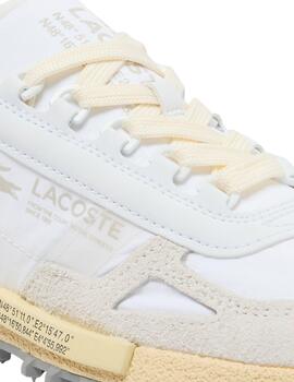 Zapatillas Lacoste L-Elite Active blancas de mujer