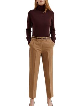 Pantalón Lion of Porches chinos clásicos camel de mujer
