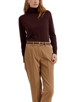 Pantalón Lion of Porches chinos clásicos camel de mujer