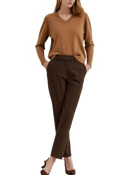 Pantalón Lion of Porches chinos clásicos camel de mujer