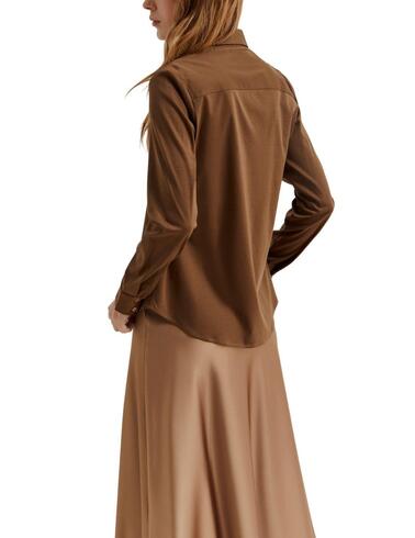 Camisa Lion of Porches de punto en manga larga de mujer