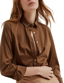 Camisa Lion of Porches de punto en manga larga de mujer