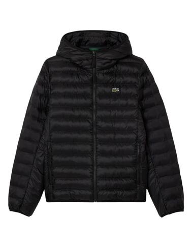 Chaqueta acolchada hidrófuga Lacoste de hombre en negro