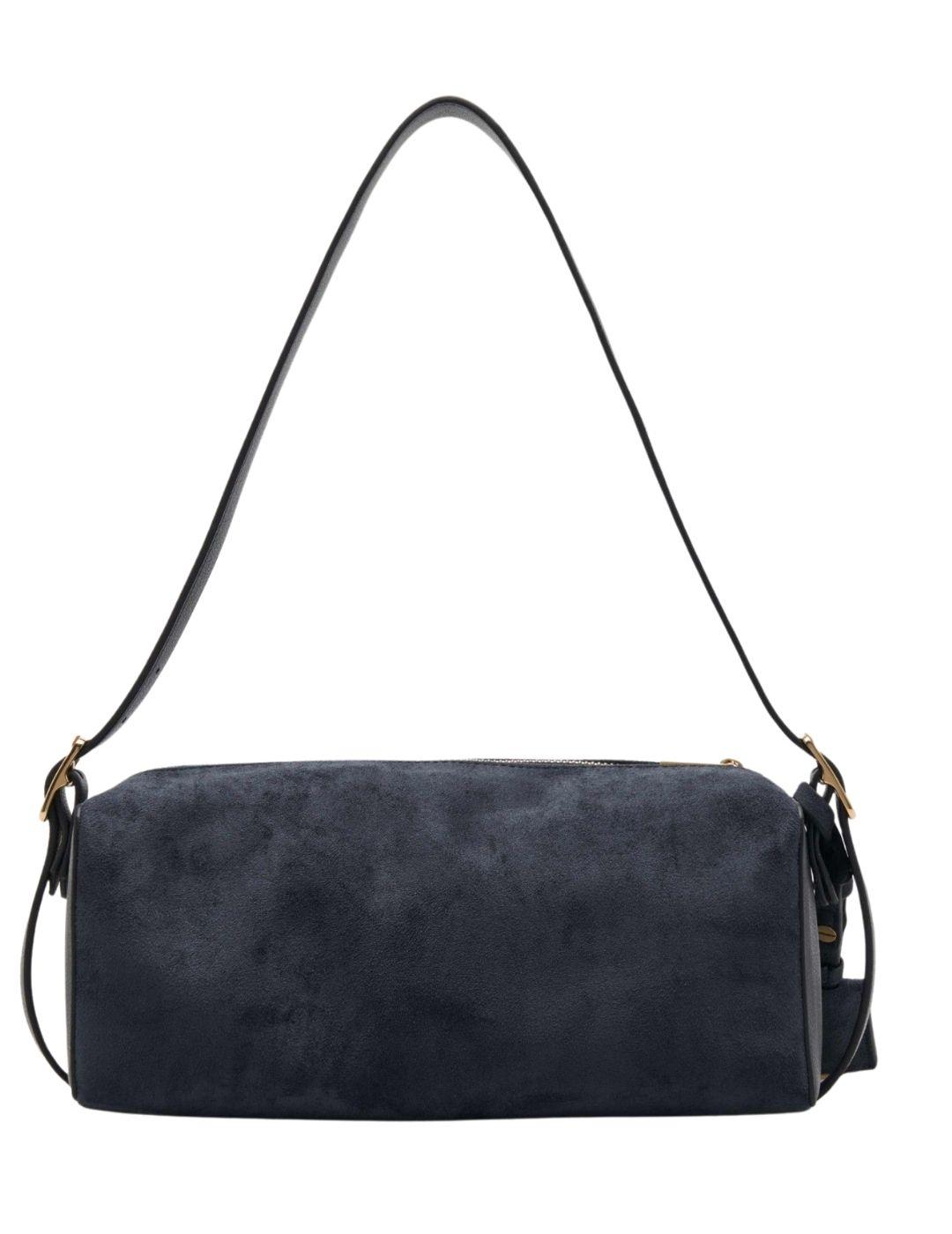 Bolso de hombro Lion of Porches con diseño rectangular marin