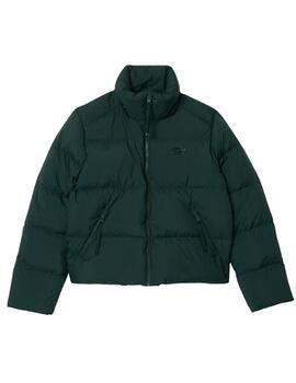 Chaqueta Lacoste con capucha acolchada de corte holgado