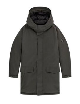 Abrigo Gas Jeans Nori Long gris para hombre