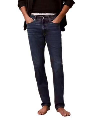 Pantalón vaquero Calvin Klein slim taper elástico de hombre