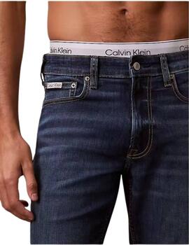Pantalón vaquero Calvin Klein slim taper elástico de hombre