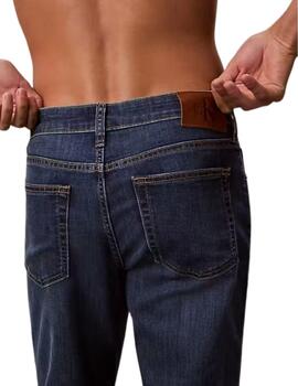 Pantalón vaquero Calvin Klein slim taper elástico de hombre