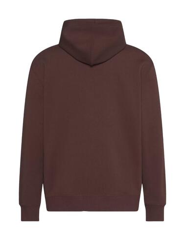Sudadera Calvin Klein marrón con capucha para hombre
