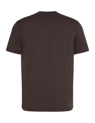 Camiseta Calvin Kleinde manga corta en marrón de hombre