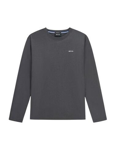 Camiseta Gas Jeans Dharis de manga larga para hombre gris