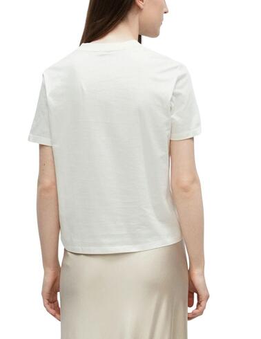 Camiseta Calvin Klein de manga corta con logotipo de mujer