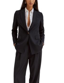 Americana Lion of Porches en azul marino para mujer