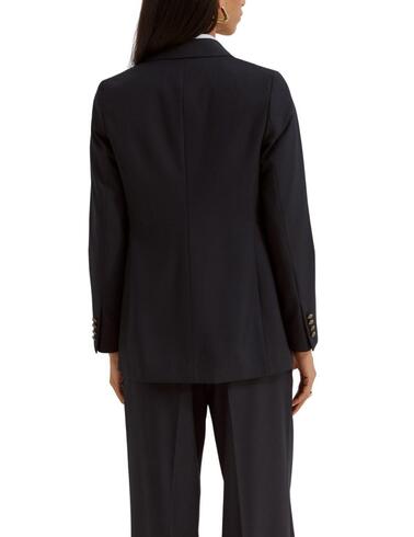 Americana Lion of Porches en azul marino para mujer