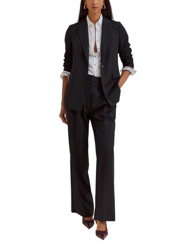 Americana Lion of Porches en azul marino para mujer