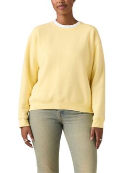 Sudadera Levi's® de cuello redondo para mujer con logotipo