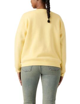 Sudadera Levi's® de cuello redondo para mujer con logotipo