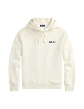 Sudadera Polo Ralph Lauren blanca con capucha Polo Bear
