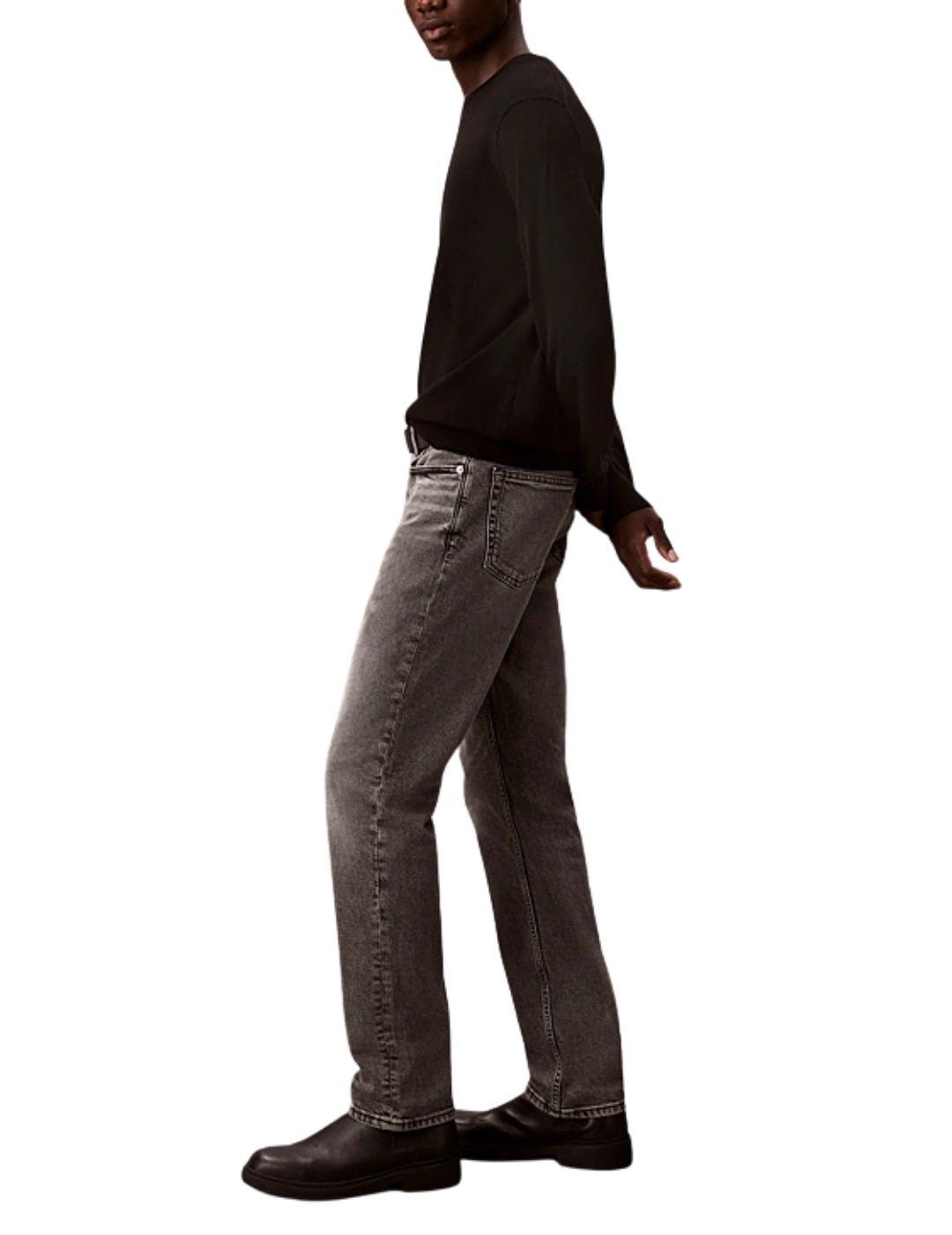 Pantalón vaquero Calvin Klein Slim Pewter Rock Jean en gris