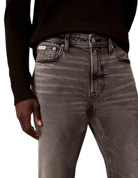 Pantalón vaquero Calvin Klein Slim Pewter Rock Jean en gris