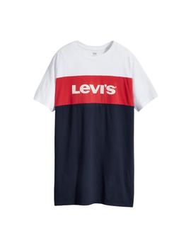 Vestido Levis sportwear color block de mujer