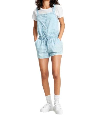 Mono vaquero Levi's® Amelia Romper para mujer